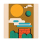 Gorgeous - Midcentury Canvas