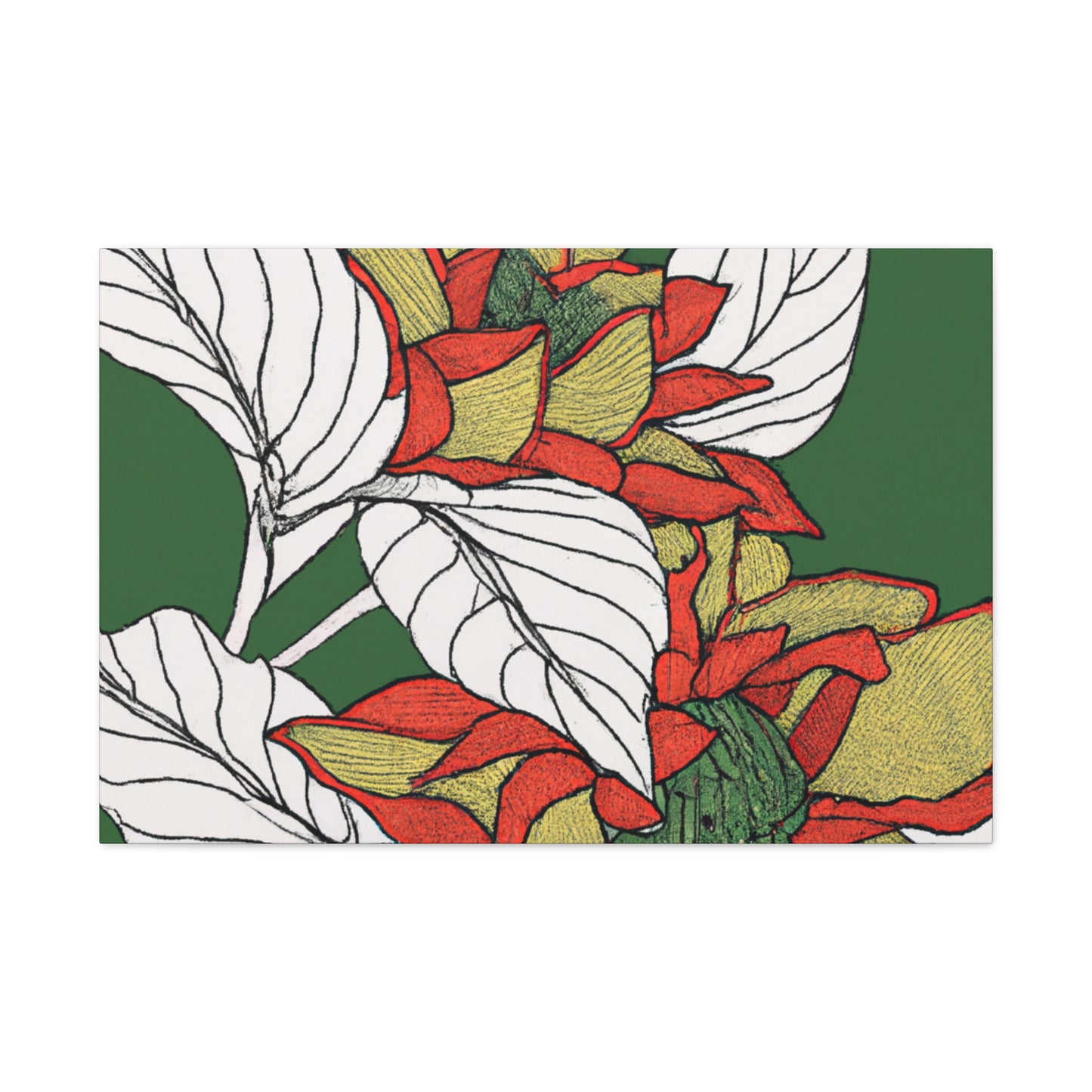 Blanche- Floral - Canvas