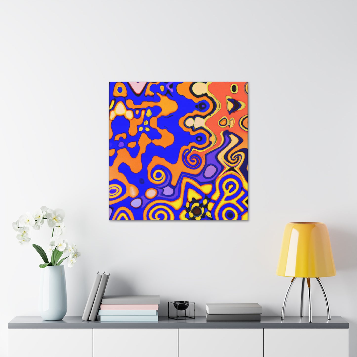 Aqua Aura - Abstract - Canvas