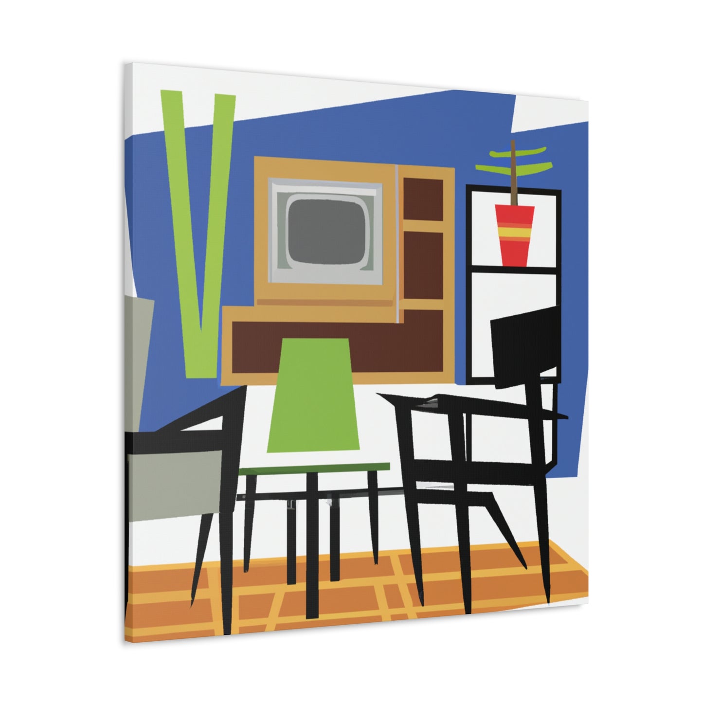 Urban Escape - Midcentury - Canvas