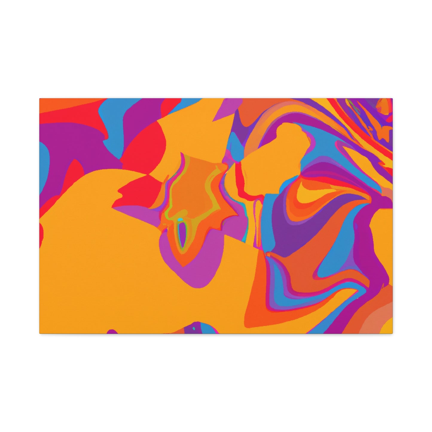 Viscous Aquabrume - Abstract - Canvas