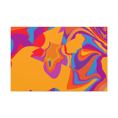 Viscous Aquabrume - Abstract - Canvas