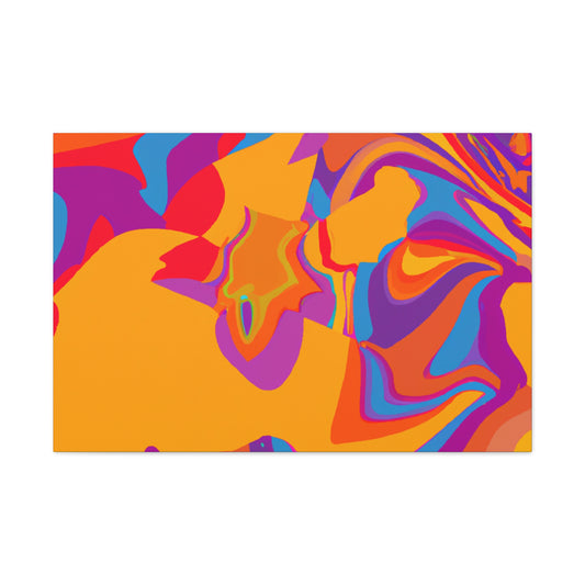 Viscous Aquabrume - Abstract - Canvas