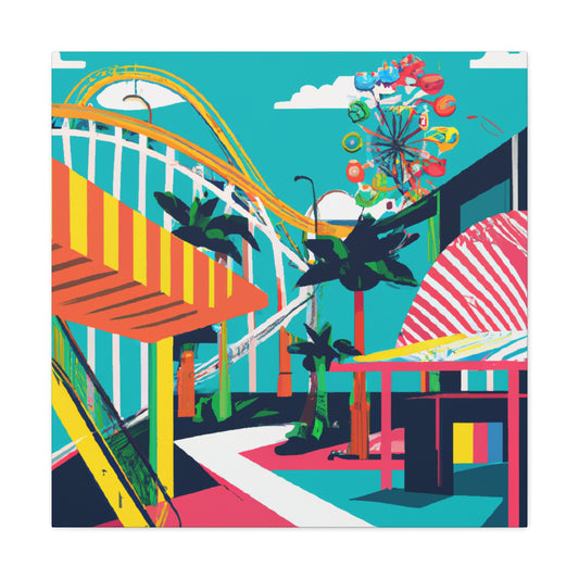 Verdant Valley - Landscape - Amusement - Canvas