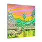 Taj Mahal - Destination India - Canvas