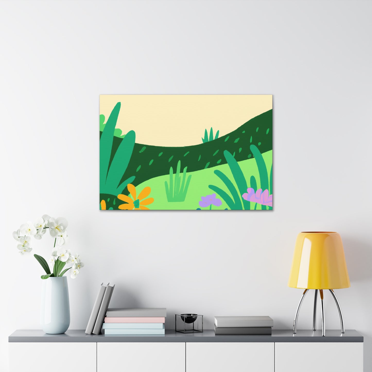 Blooming Veil - Landscape - Canvas