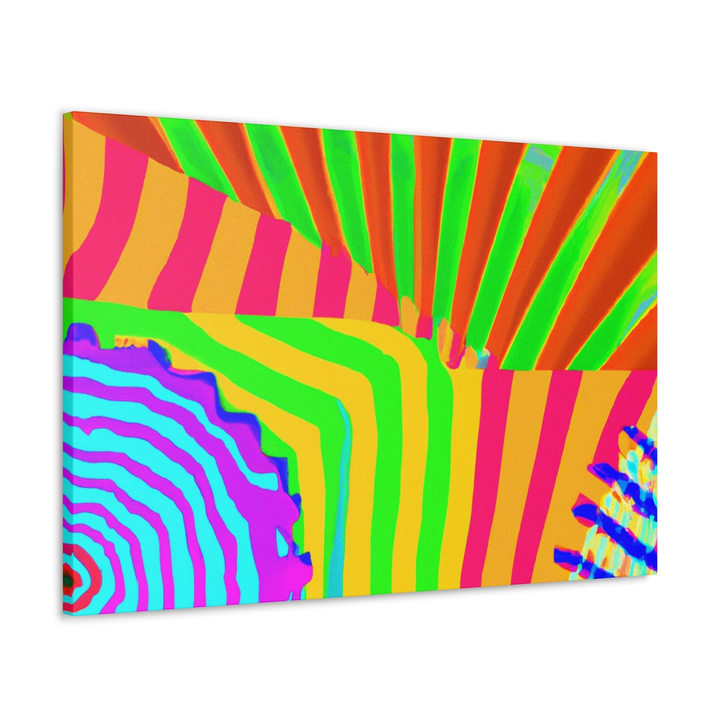 Aqua Luminesce - Abstract - Canvas