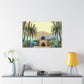 Bahai Palace - Destination India - Canvas