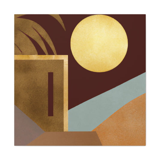 Sunny Groove - Midcentury - Canvas