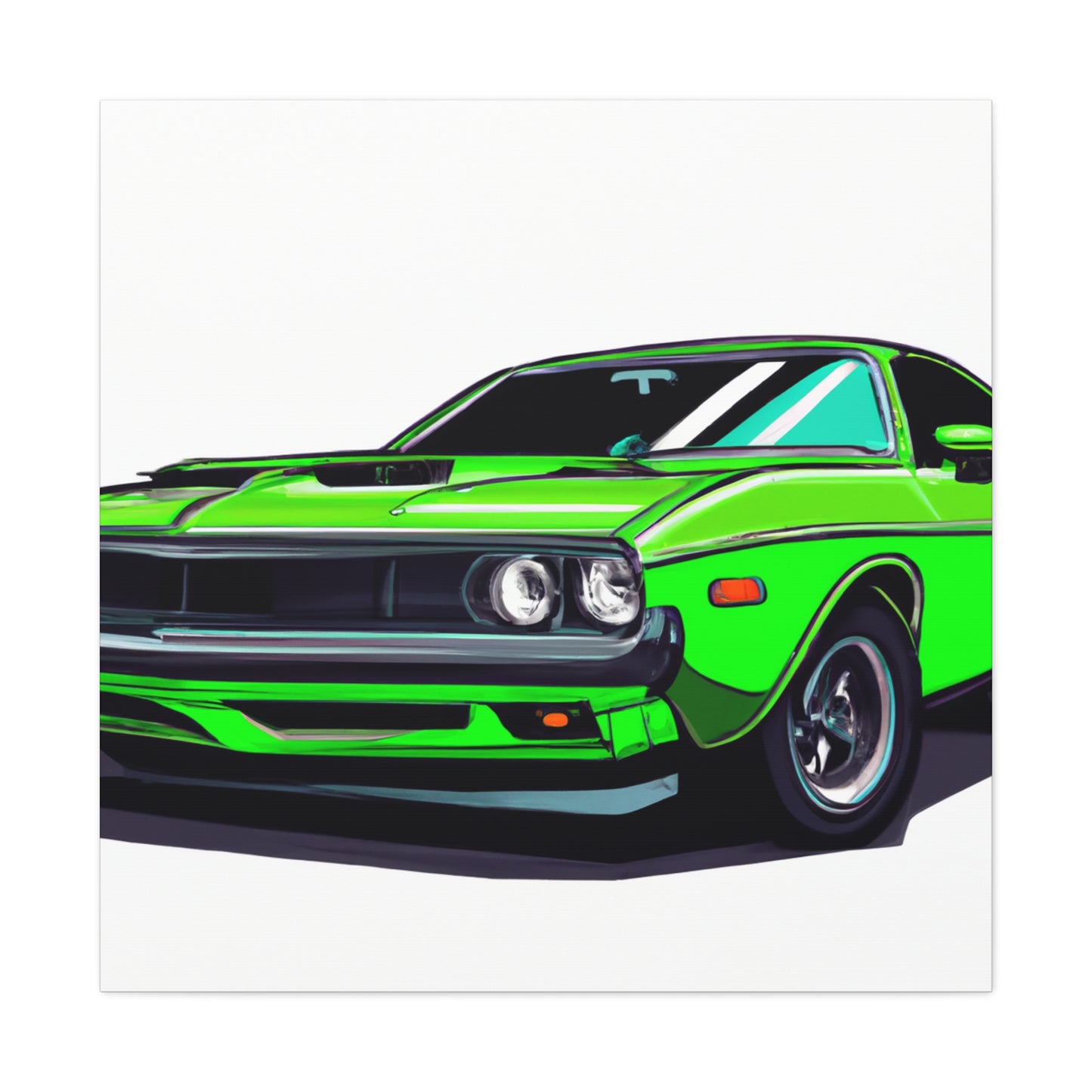 Streak - Automobile - Canvas