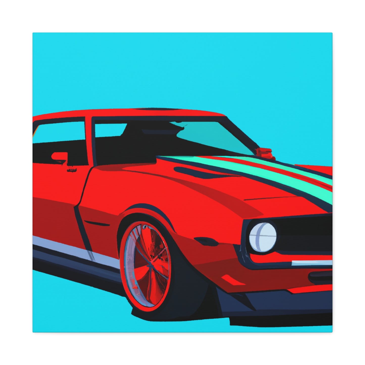 Roadburner - Automobile - Canvas
