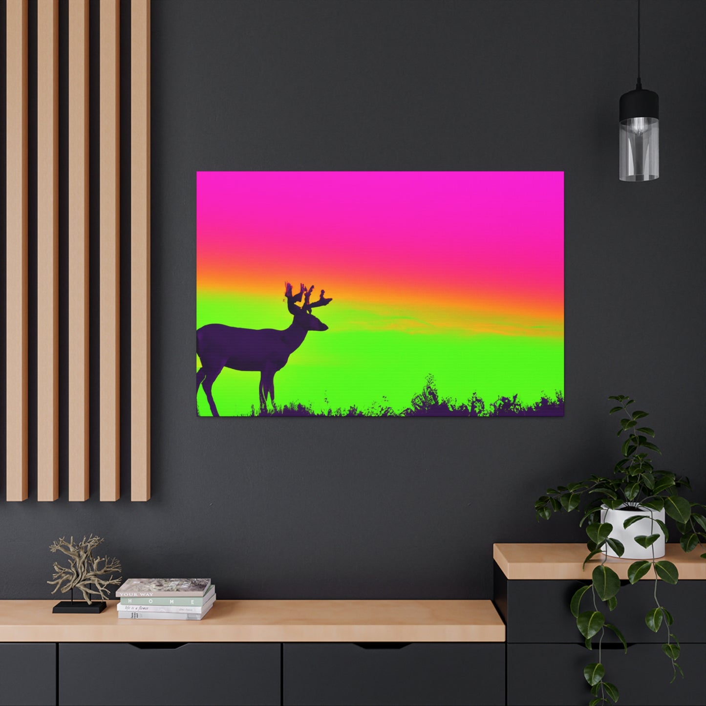 Stud Neon Sky. - Wildlife Canvas