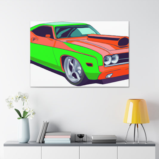 The Road Devil - Automobile - Canvas
