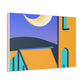 "Unwind Reflection - Midcentury" - Canvas