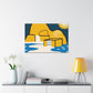 Zen Garden - Midcentury - Canvas
