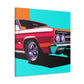 Fireball 500 - Automobile - Canvas