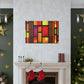 Happy Shimmer- Glass Canvas