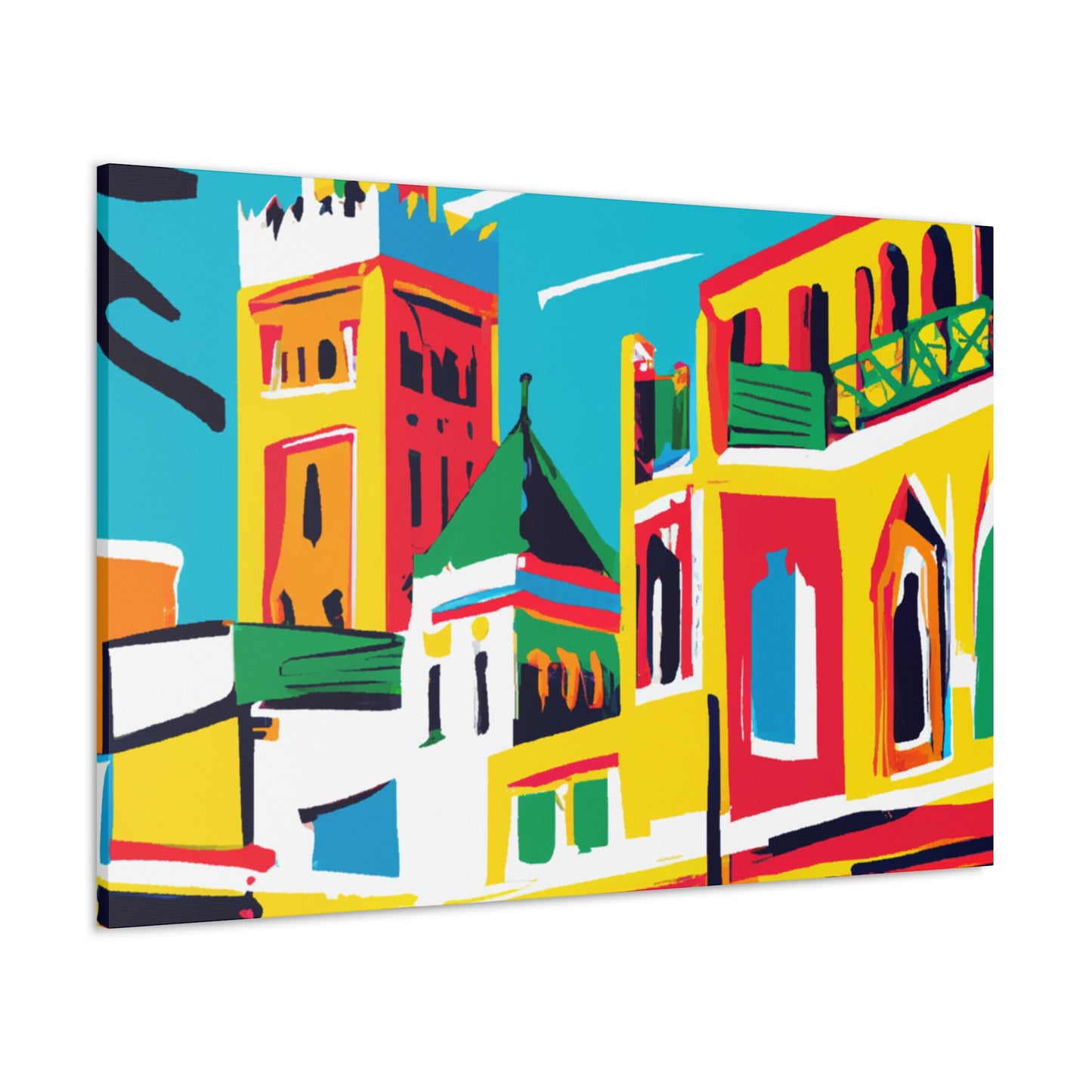 Ibrahim Moussaoui - Morraco - Canvas