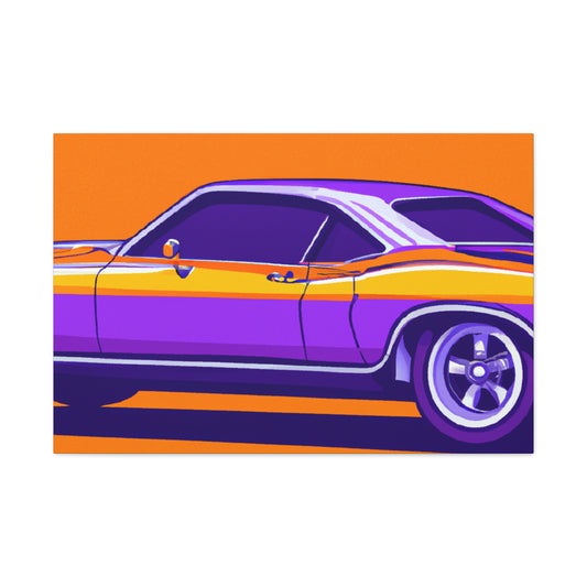 Mighty Mouse - Automobile - Canvas