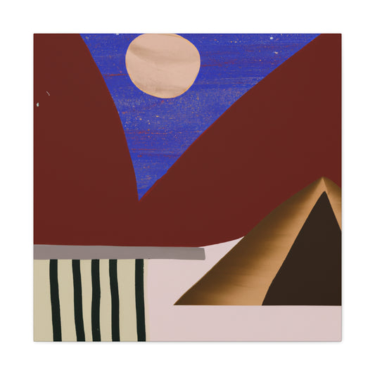 Pyramid Looper - Midcentury Canvas