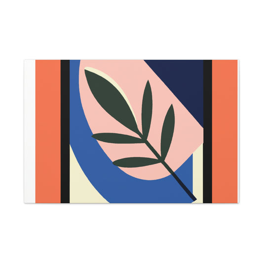 Sun Dapple Bunny - Midcentury Canvas