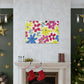 "Seeded with Love" - Floral Canvas