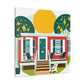 Uproot- Midcentury - Canvas