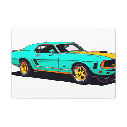 Charger 500 - Automobile - Canvas
