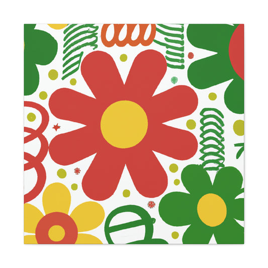 Flowerful Fancies - Floral Canvas