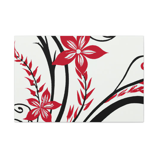 Blissful buds - Floral - Canvas
