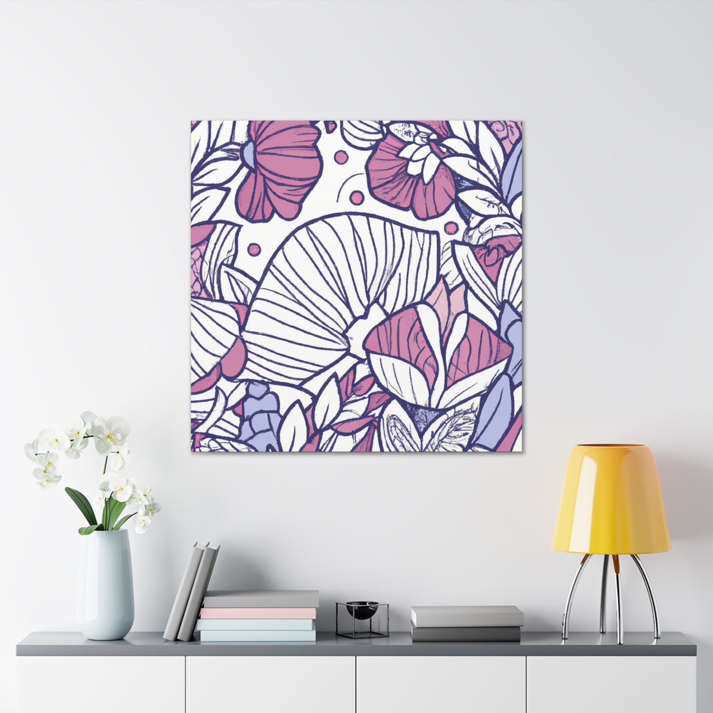 Blossomfetti - Floral - Canvas