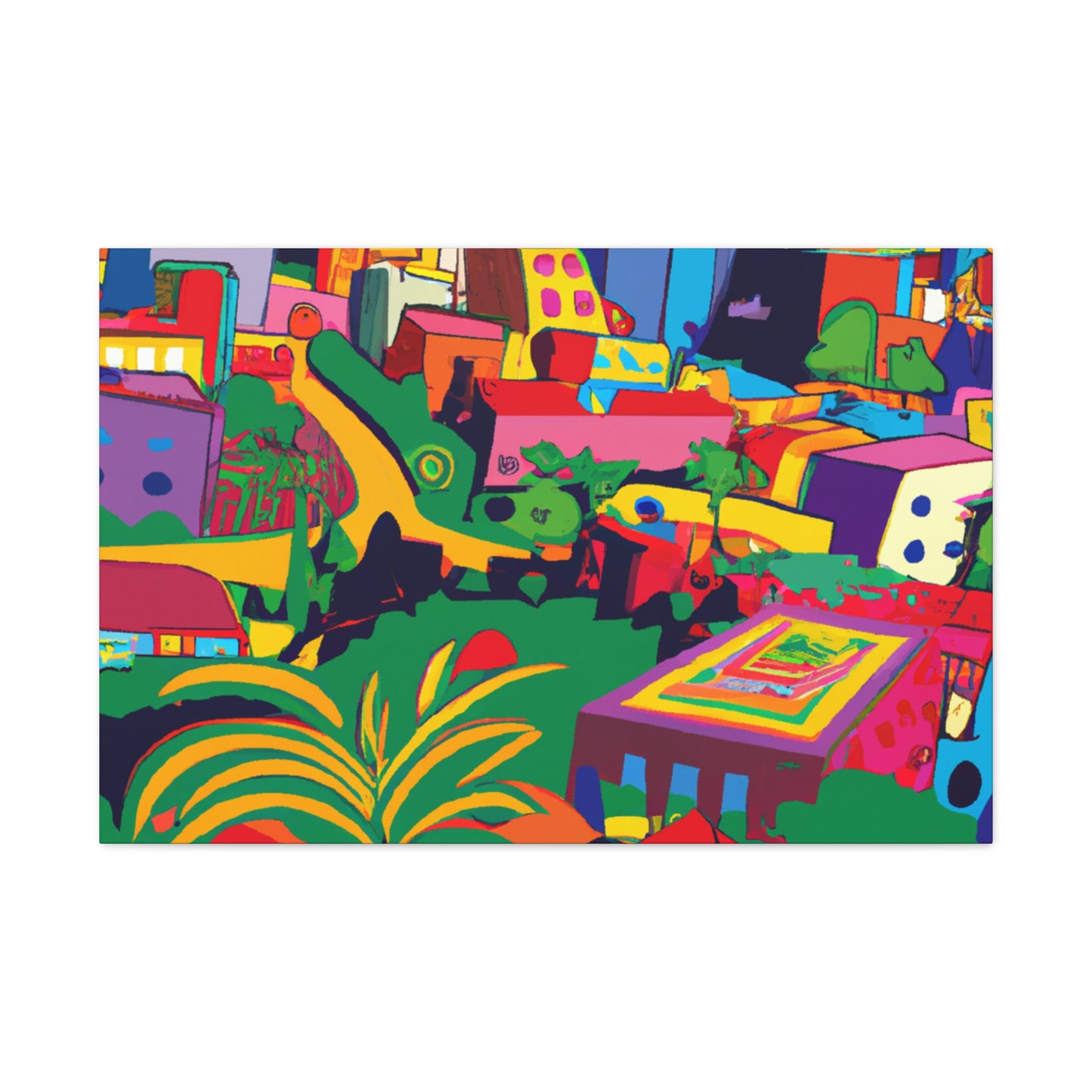 Carnavalino - South America - Canvas