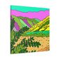 Calico-Landscape - Canvas
