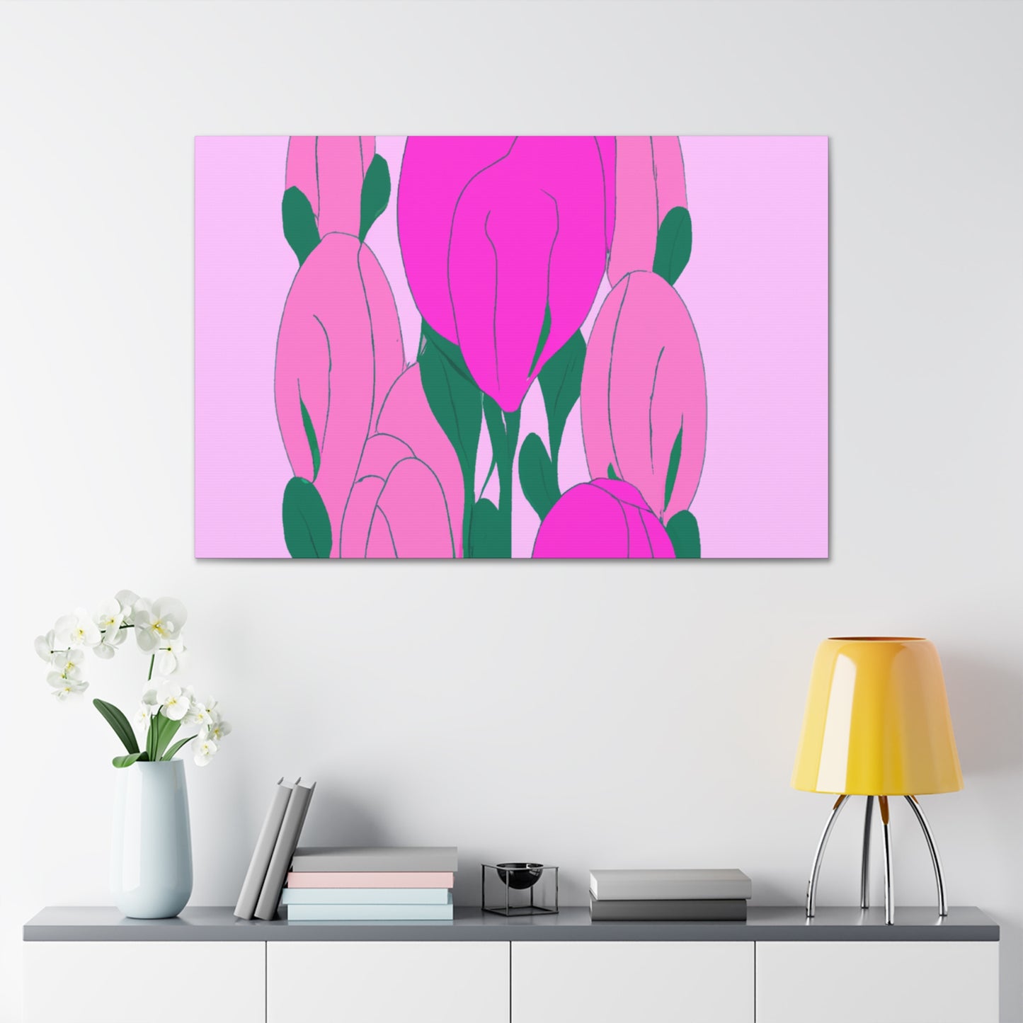 Vibrantika - Floral - Canvas