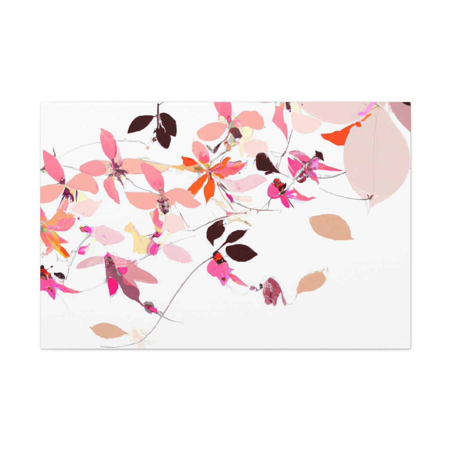 Azure-Floral - Canvas