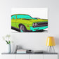 Blastin' Bomber - Automobile - Canvas