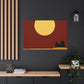 Peeking Ears - Midcentury Canvas
