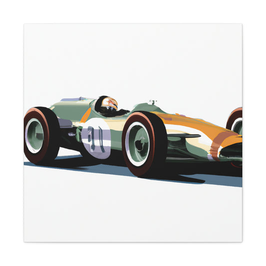 The Red Streak - Automobile - Canvas