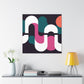 Dashing Squares - Midcentury - Canvas