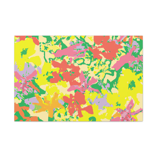 Floral Fusion - Floral Canvas