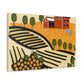 On Golden Farm - Amusement - Canvas