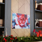 "Garden Glimmer" - Canvas - Succulent