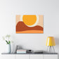 "Simple Reflections - Minimalism". - Canvas