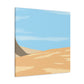 Desert Mirage - Landscape - Canvas