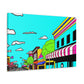 Car Hop Boulevard - Pop Art Canvas