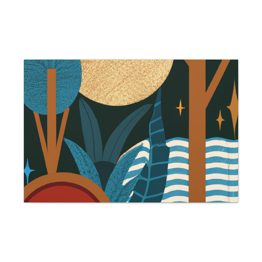 Roadmap to Progress - Midcentury - Canvas