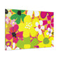 "The Magnificent Floral Symphony" - Canvas