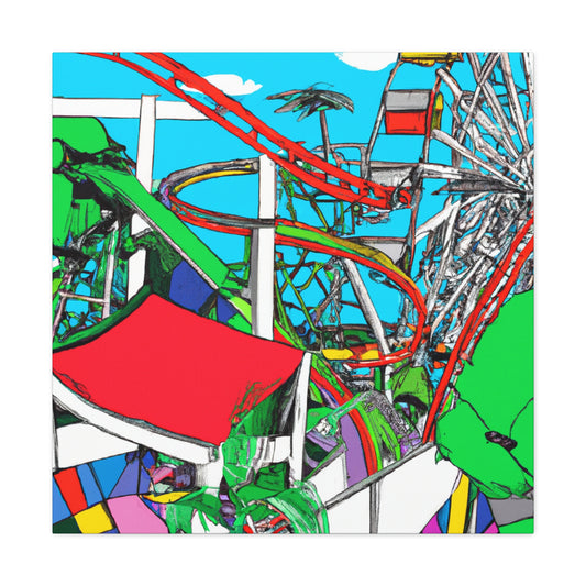Arcadia Splashes - Amusement - Canvas