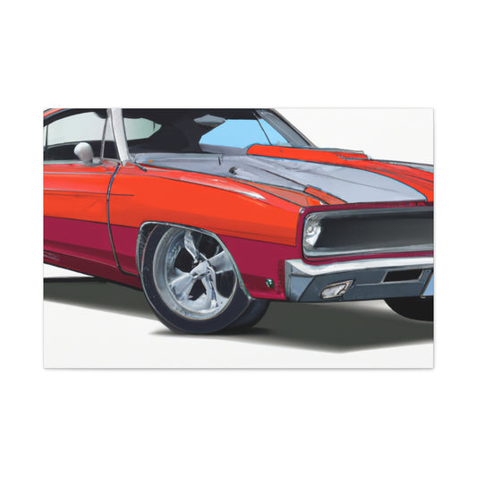 Hot Rod Hobo - Automobile - Canvas