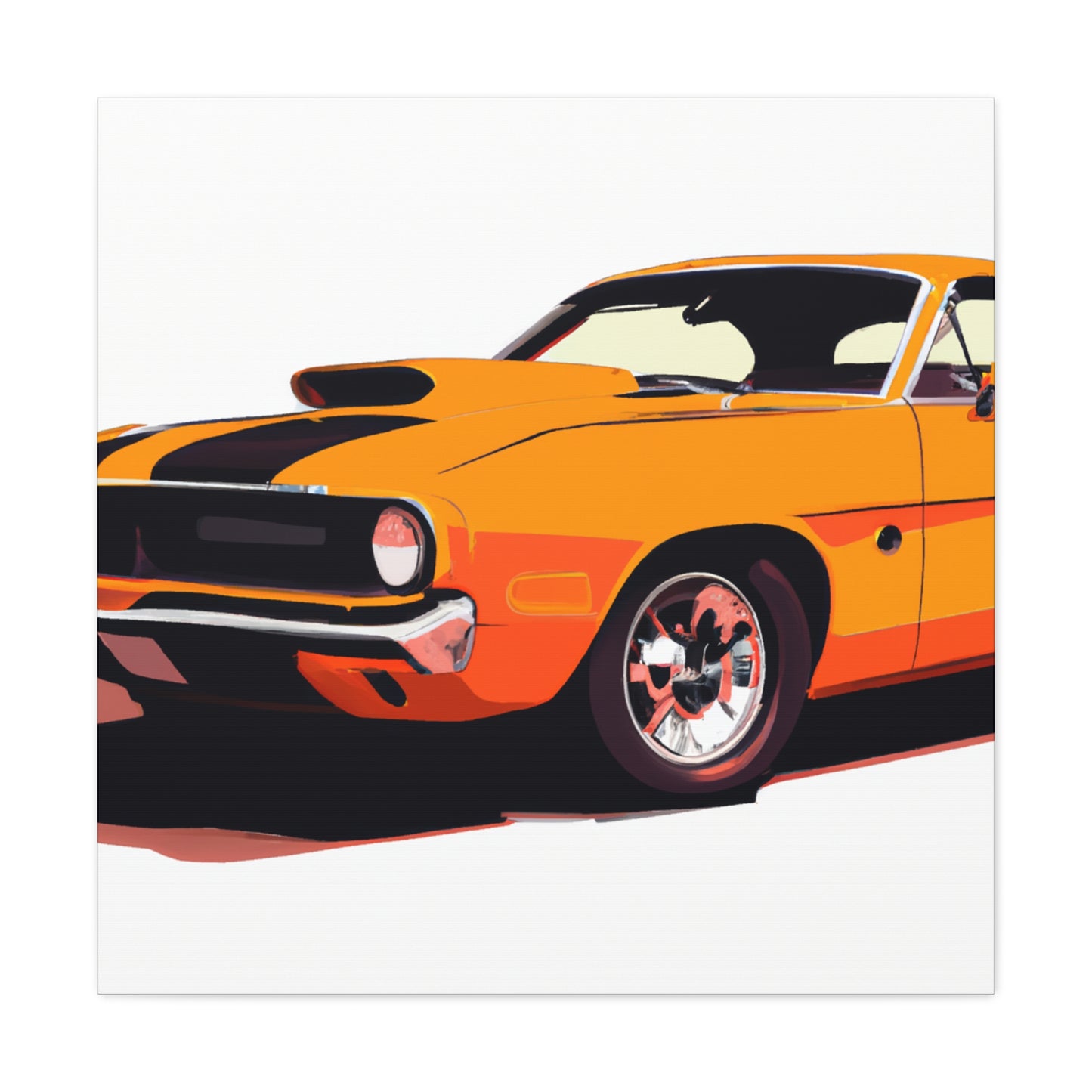 Hot Rodder - Automobile - Canvas